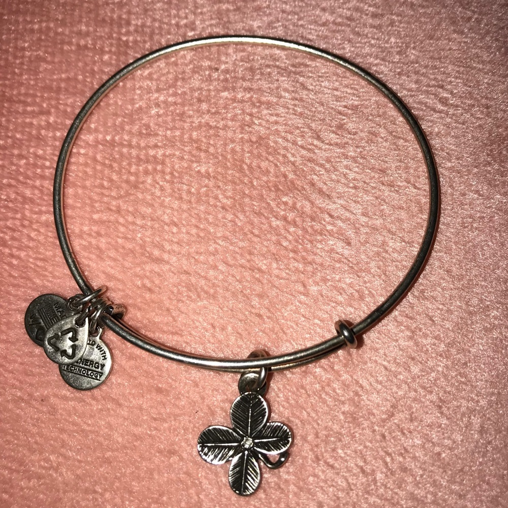 silver finish Flower Alex and Ani